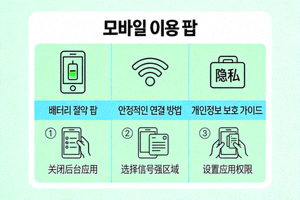 모바일 이용 팁